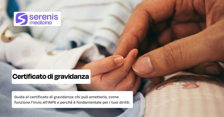 Certificato di gravidanza INPS