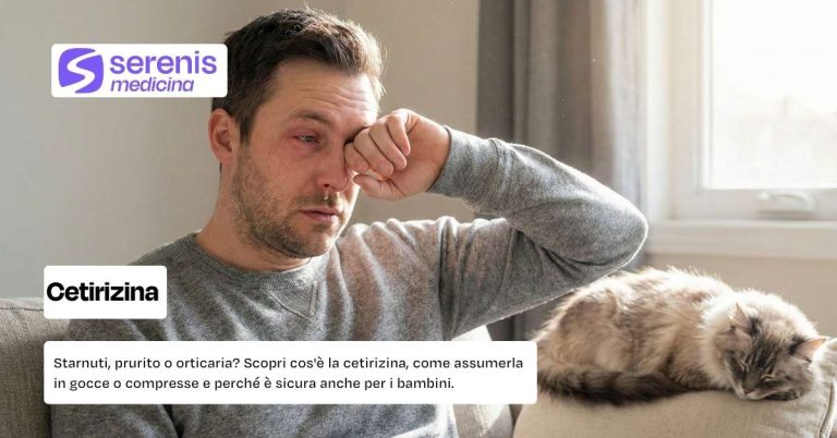 Cetirizina cos'è e quando assumerla