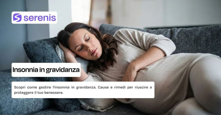 Come gestire l'insonnia in gravidanza