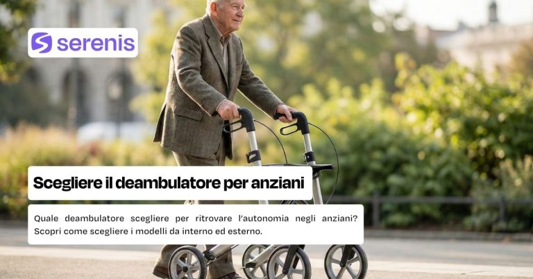 Come scegliere il deambulatore per anziani