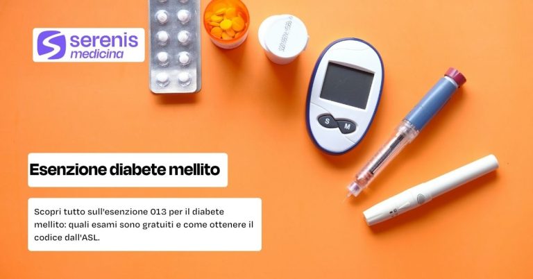 Esenzione 013 Diabete Mellito