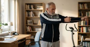 Quali esercizi fare a casa per anziani