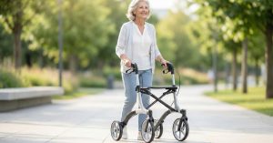 Scegliere il deambulatore per anziani giusto