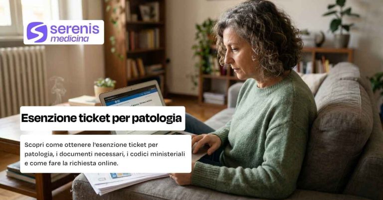 Esenzione ticket per patologia