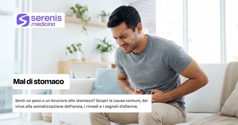 Mal di stomaco cosa fare