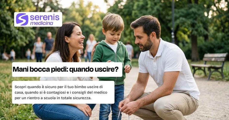 Mani bocca piedi quando si può uscire