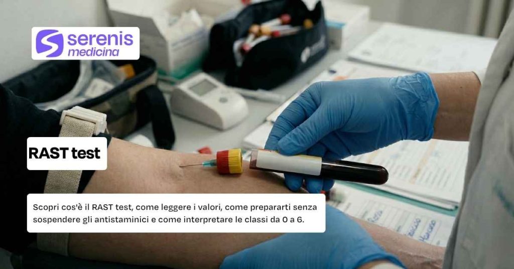 RAST Test: cos'è, come funziona e come leggere i valori