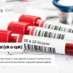 Creatinchinasi alta o bassa cosa fare