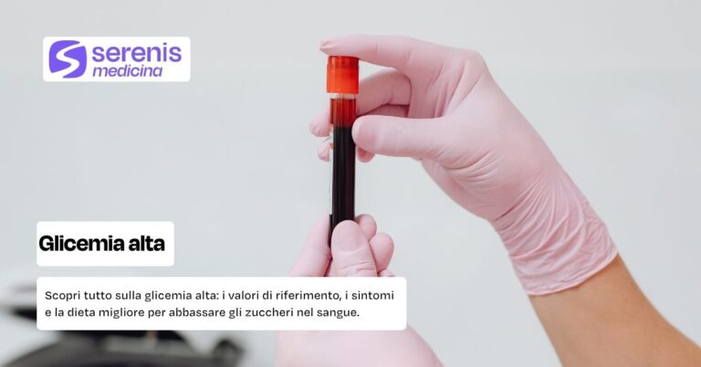 Esami glicemia alta