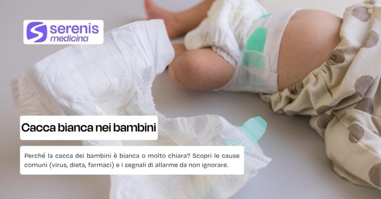 Feci bianche nei bambini