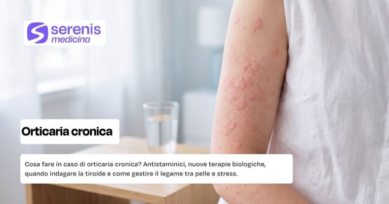 orticaria cronica cause