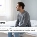 uomo riflessione diagnosi infertilità maschile