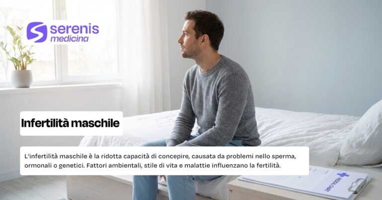 uomo riflessione diagnosi infertilità maschile