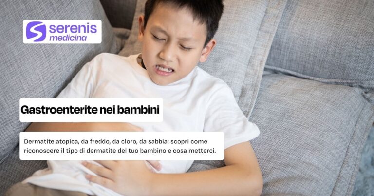 Cause della gastroenterite nei bambini