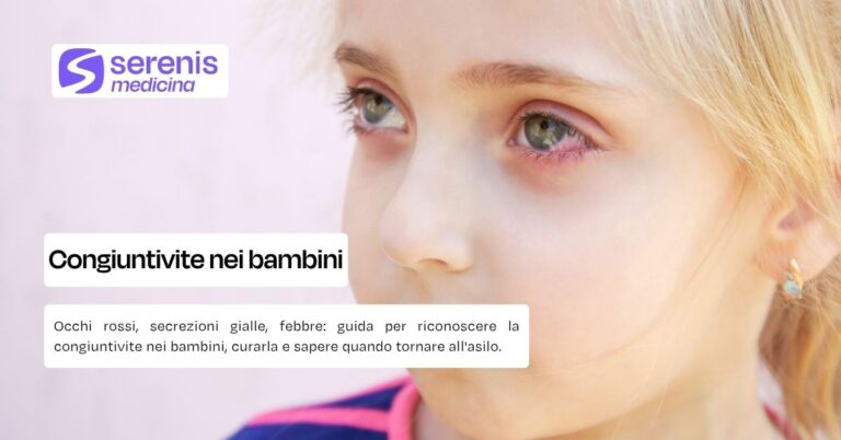 Cosa fare per la congiuntivite nei bambini