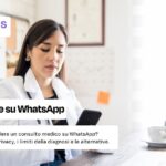 Medico che usa Whatsapp per rispondere