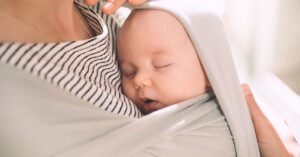 scatto di crescita, babywearing