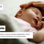 scatto di crescita, neonato che si rilassa