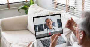 telemedicina, consulto online da casa