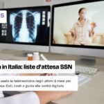 Telemedicina SSN, medico che esegue consulto online