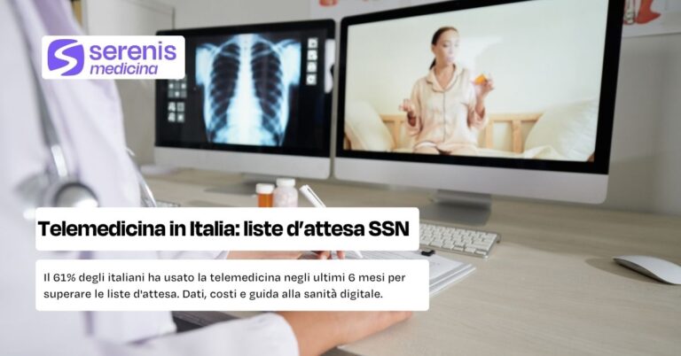 Telemedicina SSN, medico che esegue consulto online