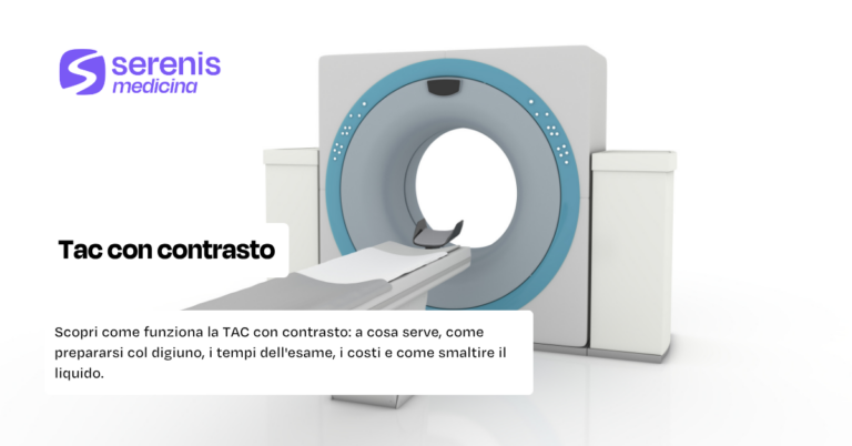 Tac con contrasto