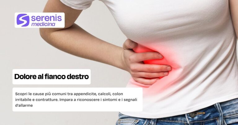 Dolore al fianco destro: scopri le cause più comuni