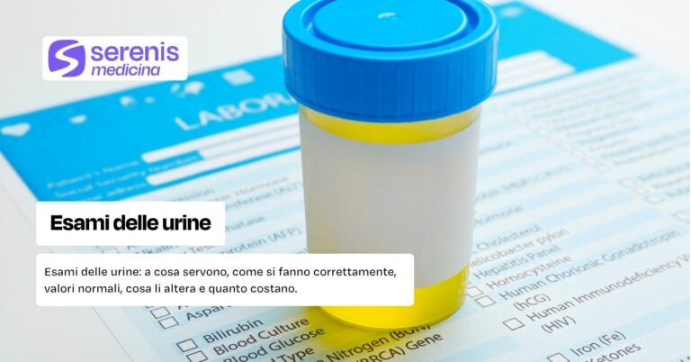 Esami urine: guida completa
