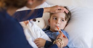 febbre alta nei bambini