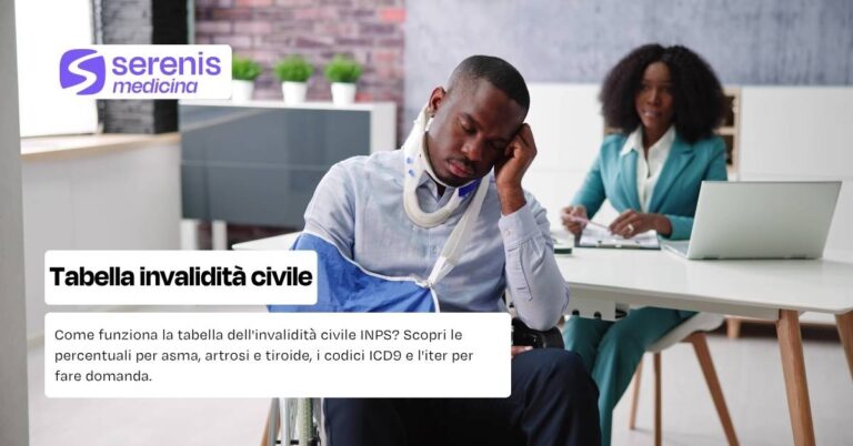 Tabella invalidità civile: come funziona e chi ne ha diritto