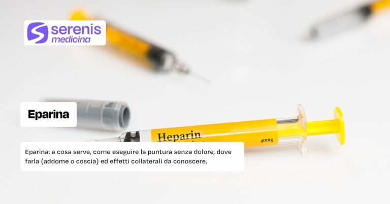 Eparina: a cosa serve e come eseguire la puntura senza dolore