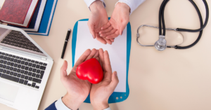 Visita cardiologica per soffio al cuore.