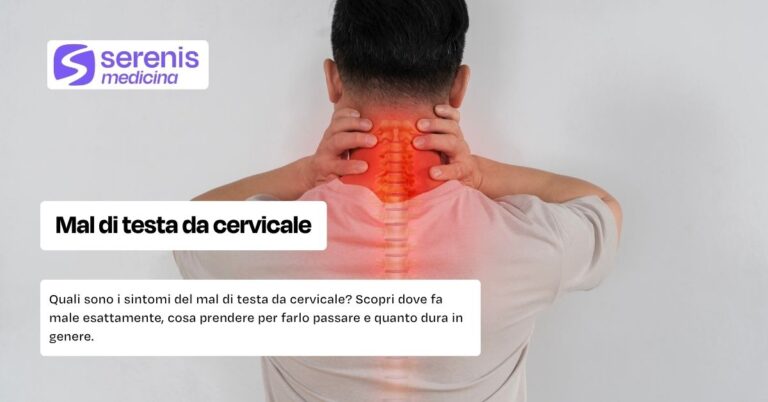 Mal di testa da cervicale: cause e come farlo passare
