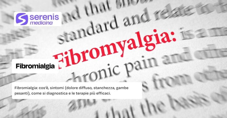 Fibromialgia: cos'è, sintomi e come si diagnostica