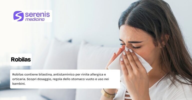 Robilas è un antistaminico per rinite allergica