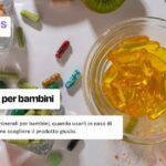 Sali minerali per bambini: quando servono e quali
