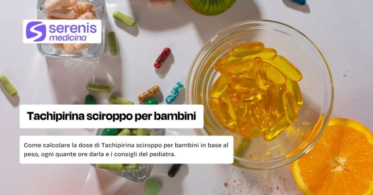 Tachipirina sciroppo bambini: dosi corrette e come darla
