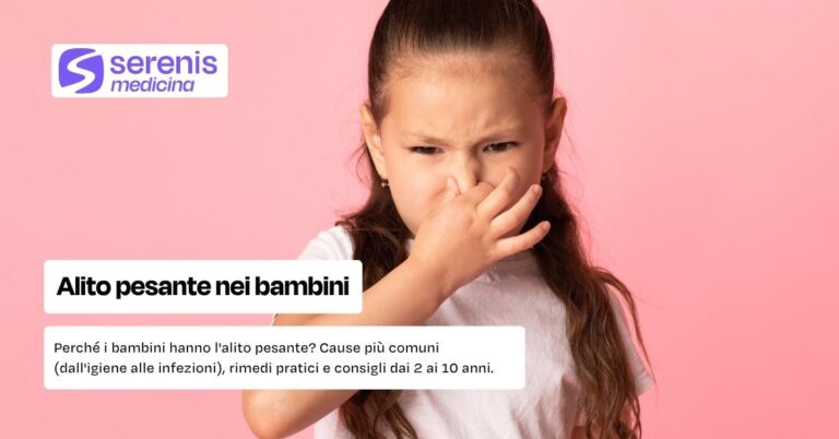Alito pesante nei bambini: perchè e rimedi