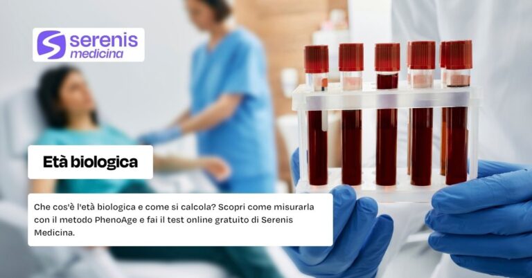 Età biologica: che cos'è, calcolo con il test gratuito online di Serenis Medicina