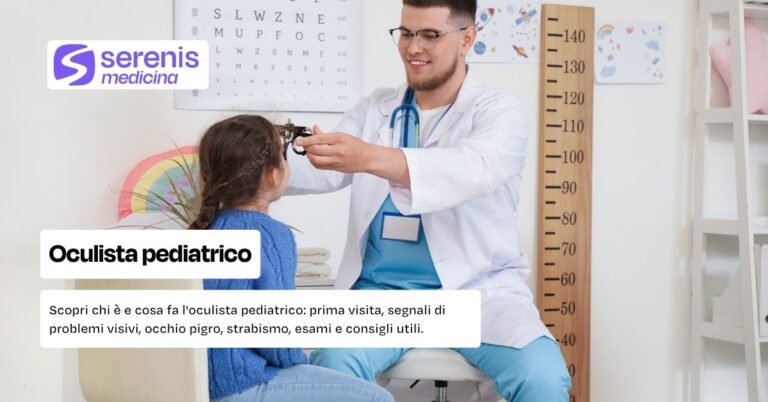 Scopri chi è e cosa fa l'oculista pediatrico: prima visita, segnali di problemi visivi, occhio pigro, strabismo, esami e consigli utili.