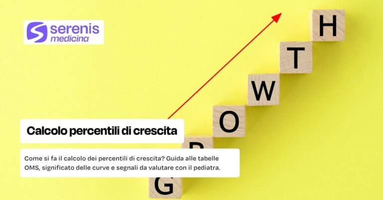 Calcolo percentili di crescita nel bambino