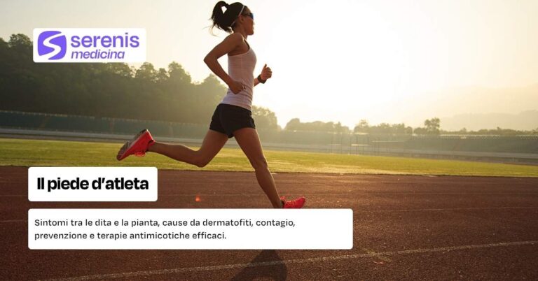 Cos'è il piede d'atleta: cause, sintomi e cura