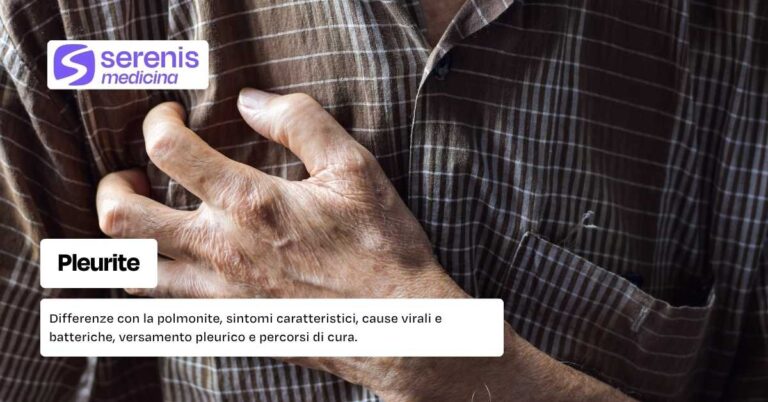 Pleurite: che cos'è, sintomi e differenze con la polmonite