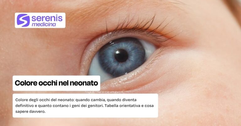 Colore occhi nel neonato