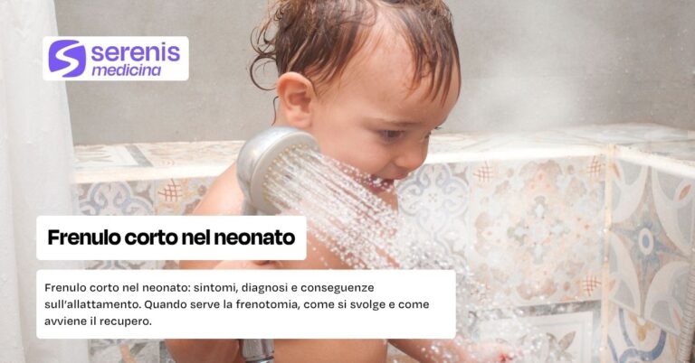 Frenulo corto nei neonati